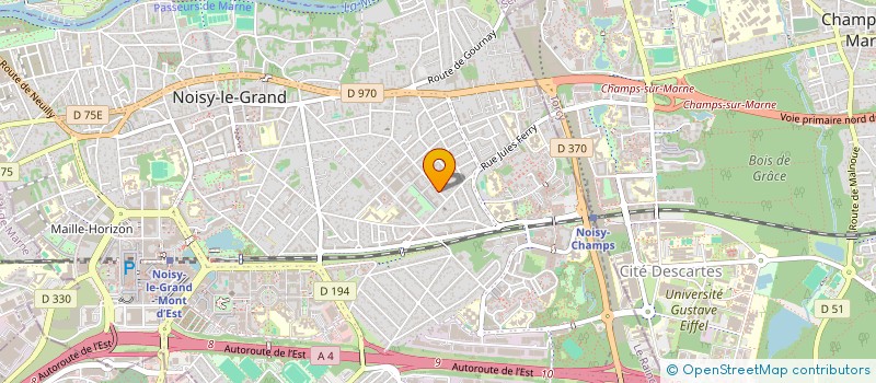 localisation de l'entreprise 950 798 173   NOISY-LE-GRAND