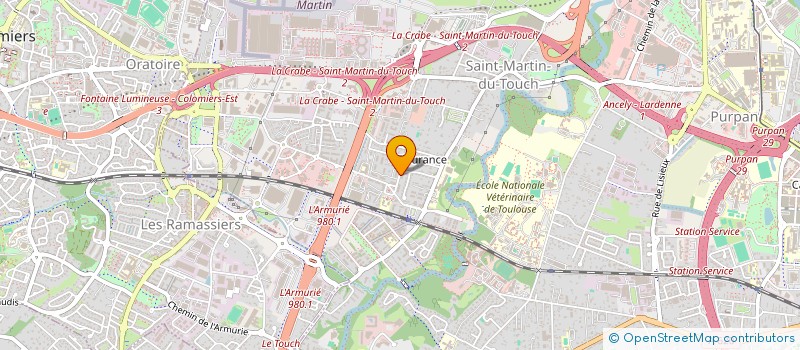 localisation de l'entreprise 950 819 110   TOURNEFEUILLE