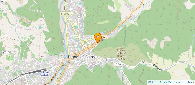 localisation de l'entreprise 950 827 915   DIGNE-LES-BAINS