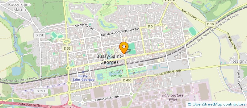 localisation de l'entreprise 950 861 807   BUSSY-SAINT-GEORGES