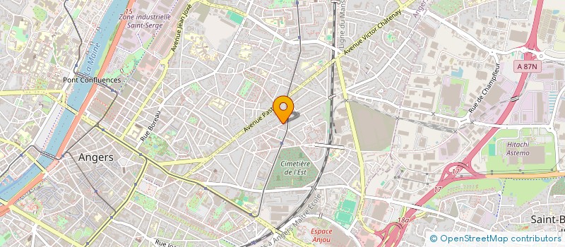 localisation de l'entreprise 950 876 219   ANGERS