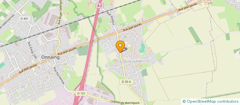 localisation de l'entreprise 950 891 424   QUAROUBLE