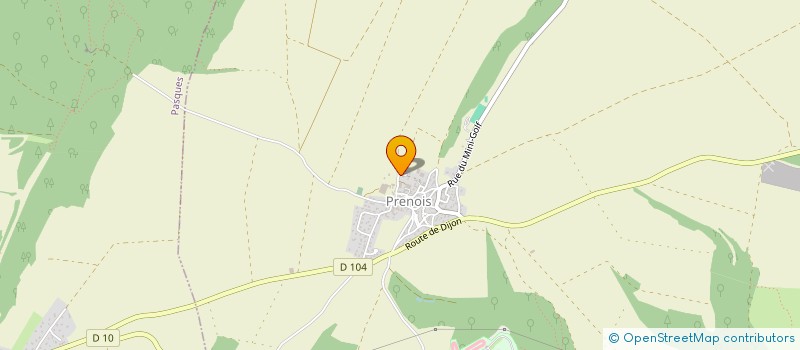 localisation de l'entreprise 950 896 720   PRENOIS