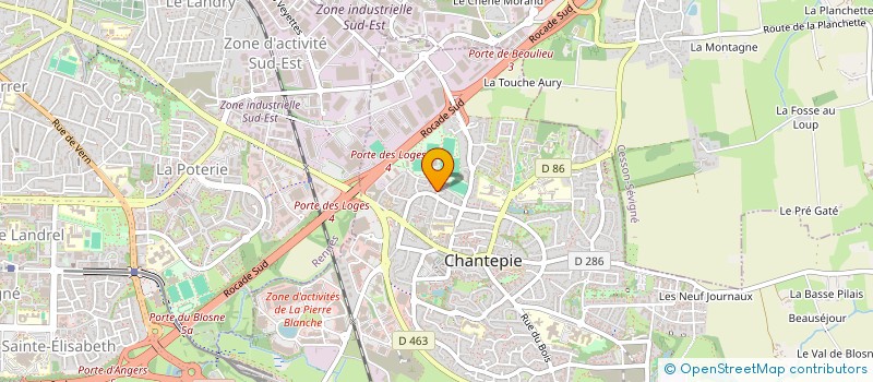 localisation de l'entreprise 950 918 797 à CHANTEPIE