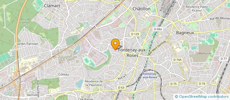 localisation de l'entreprise 950 928 473  à FONTENAY-AUX-ROSES