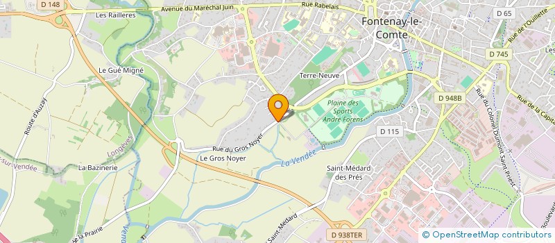 localisation de l'entreprise 950 932 970   FONTENAY-LE-COMTE