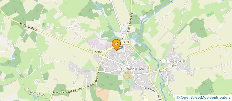 localisation de l'entreprise 950 939 421   VILLAINES-SOUS-LUCE