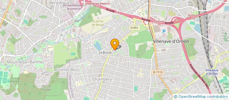 localisation de l'entreprise 950 942 557  à VILLENAVE-D'ORNON