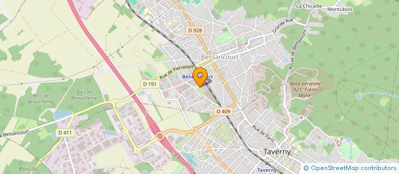 localisation de l'entreprise 950 972 836 à BESSANCOURT