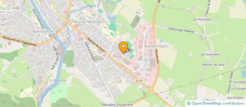 localisation de l'entreprise 950 981 829  à LAVAL