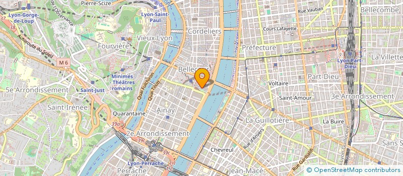 localisation de l'entreprise 950 RDC  LYON