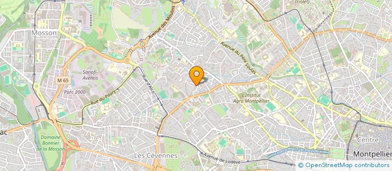 localisation de l'entreprise 951 007 384   MONTPELLIER