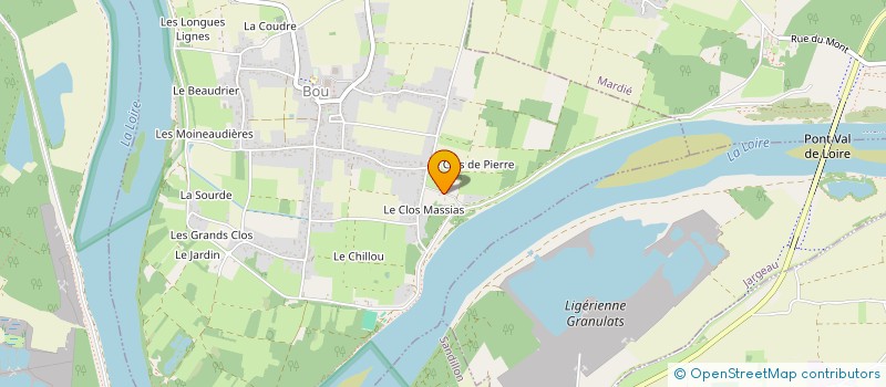 localisation de l'entreprise 951 024 868   BOU