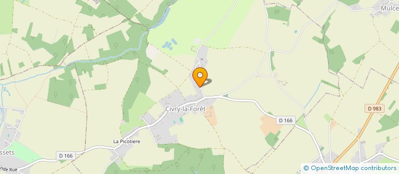 localisation de l'entreprise 951 030 303   CIVRY-LA-FORET