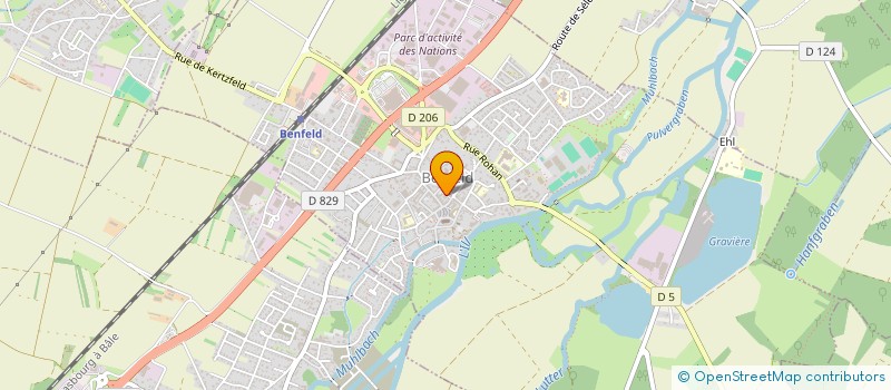 localisation de l'entreprise 951 039 197 à BENFELD