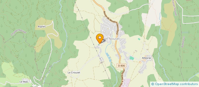 localisation de l'entreprise 951 049 212   CHASTEL-NOUVEL