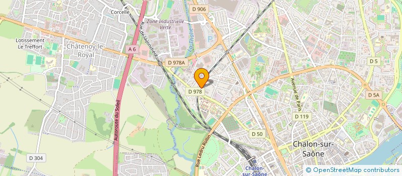 localisation de l'entreprise 951 051 143 à CHALON-SUR-SAONE