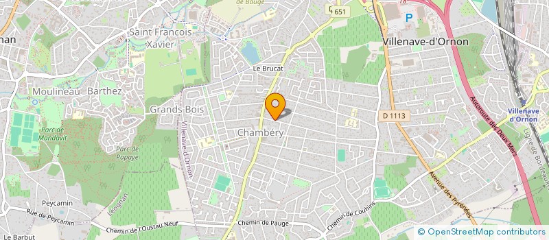localisation de l'entreprise 951 068 170  à VILLENAVE-D'ORNON