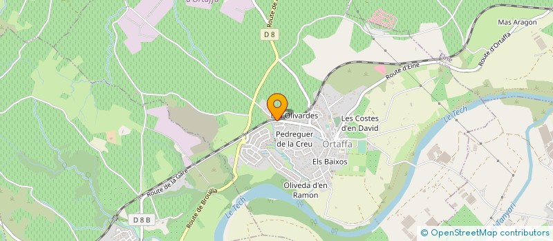 localisation de l'entreprise 951 075 548   ORTAFFA