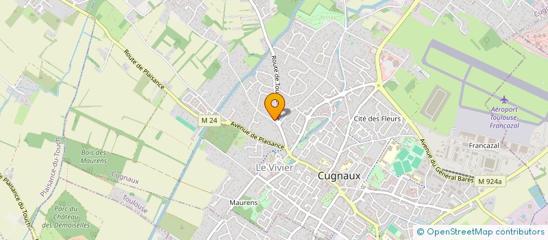 localisation de l'entreprise 951 079 847   CUGNAUX