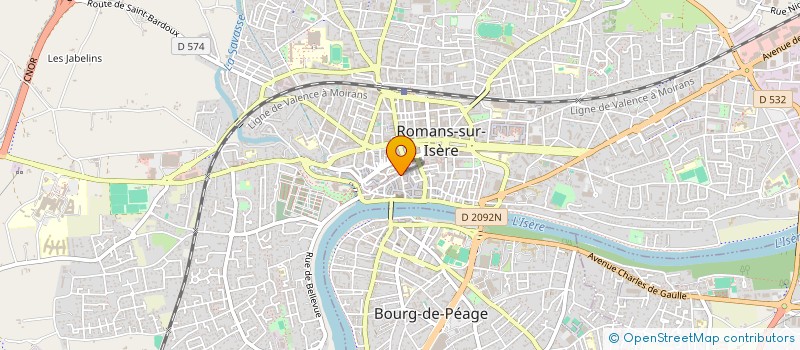 localisation de l'entreprise 951 093 764   ROMANS-SUR-ISERE