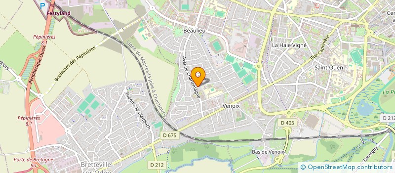localisation de l'entreprise 951 101 492  à CAEN