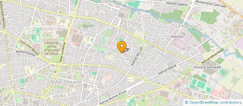 localisation de l'entreprise 951 132 919  à PAU