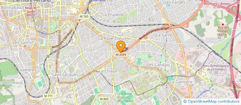 localisation de l'entreprise 951 133 594   CLERMONT-FERRAND