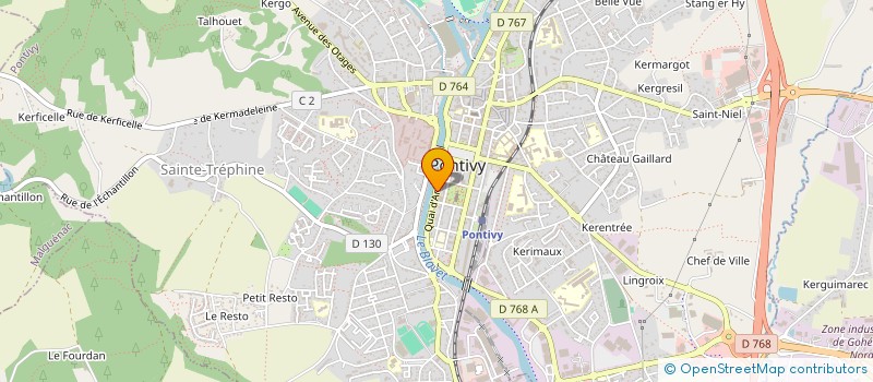 localisation de l'entreprise 951 145 119 à PONTIVY