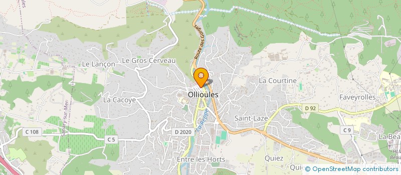 localisation de l'entreprise 951 161 603 à LA SEYNE-SUR-MER