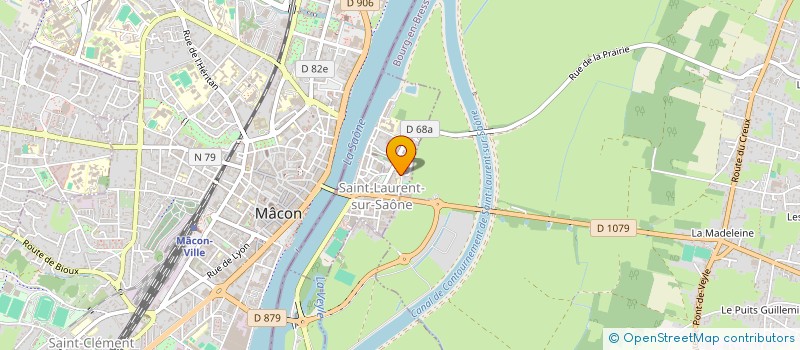 localisation de l'entreprise 951 183 359   SAINT-LAURENT-SUR-SAONE