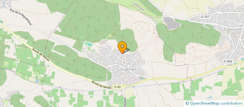 localisation de l'entreprise 951 198 365   CONGENIES