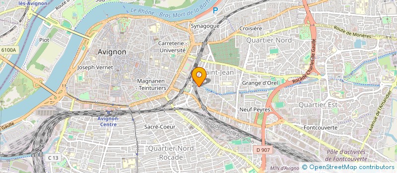 localisation de l'entreprise 951 203 439   AVIGNON