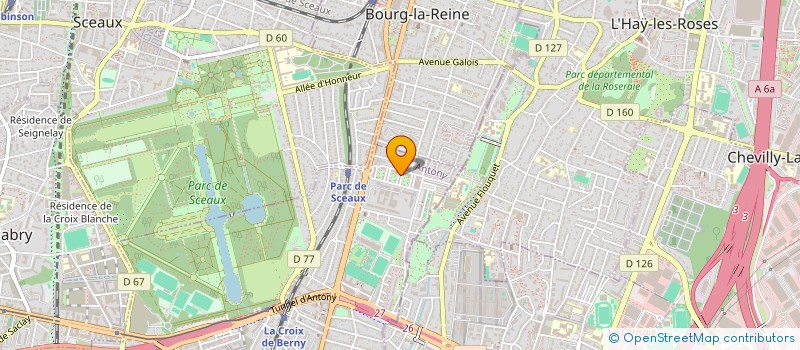 localisation de l'entreprise 951 204 239 à ANTONY