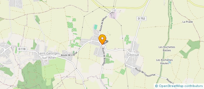 localisation de l'entreprise 951 206 218   COURNON-D'AUVERGNE