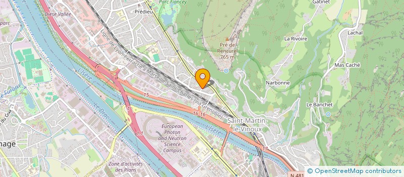 localisation de l'entreprise 951 216 258   SAINT-MARTIN-LE-VINOUX