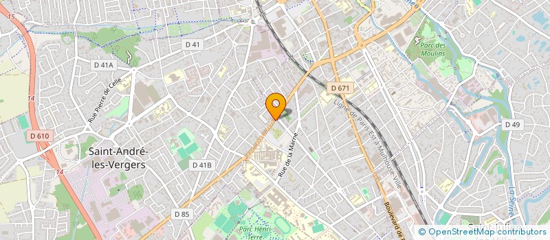 localisation de l'entreprise 951 223 429 à YERRES