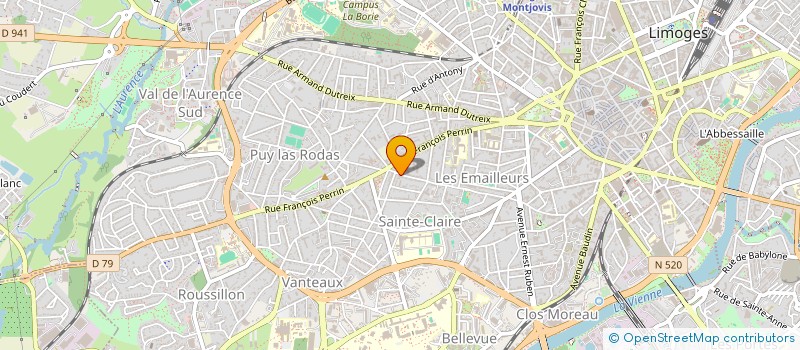 localisation de l'entreprise 951 229 442 à LIMOGES