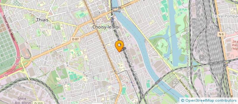 localisation de l'entreprise 951 254 838   CHOISY-LE-ROI