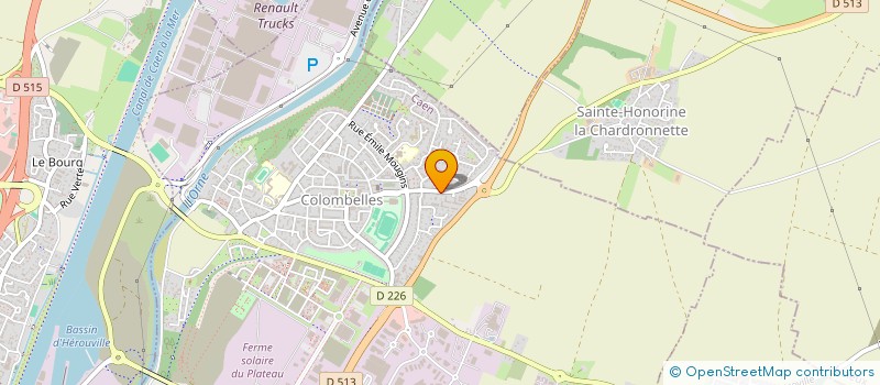 localisation de l'entreprise 951 308 444   MEZIDON VALLEE D'AUGE