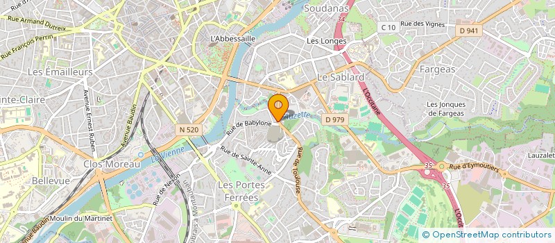 localisation de l'entreprise 951 310 325 à LIMOGES