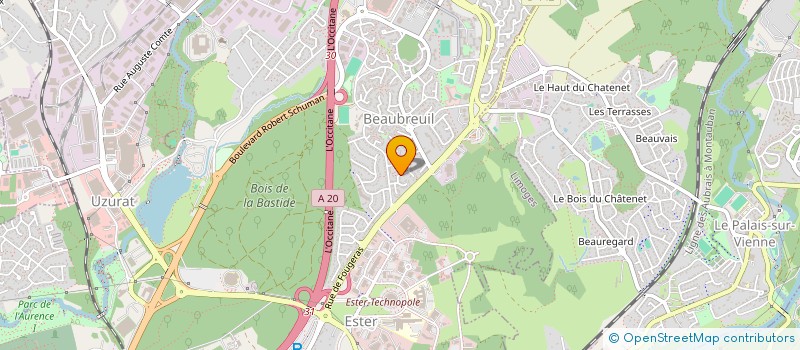 localisation de l'entreprise 951 317 700 à LIMOGES