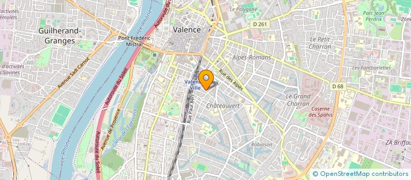 localisation de l'entreprise 951 325 588   VALENCE