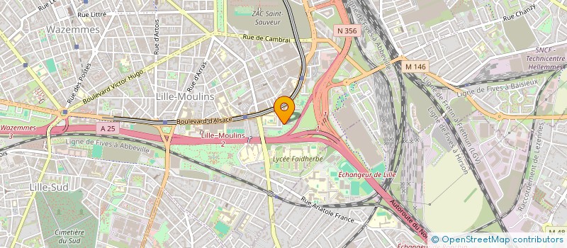 localisation de l'entreprise 951 329 226   LILLE