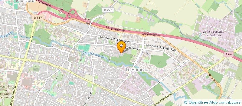 localisation de l'entreprise 951 330 802  à PAU