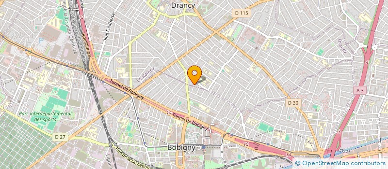 localisation de l'entreprise 951 339 399   DRANCY