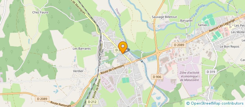 localisation de l'entreprise 951 356 005   PASLIERES