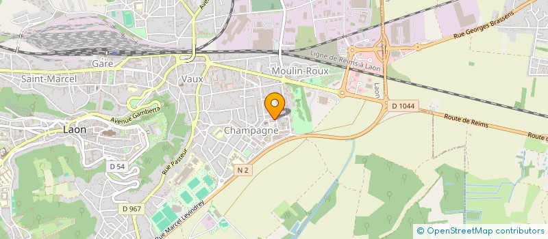localisation de l'entreprise 951 371 103 à LAON