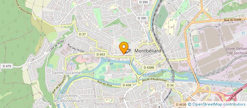 localisation de l'entreprise 951 405 521 à BESANCON