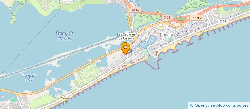 localisation de l'entreprise 951 418 862  à PALAVAS-LES-FLOTS